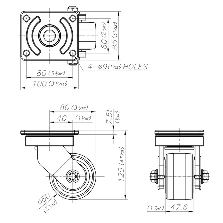 What is the corrosion resistance of heavy duty casters?