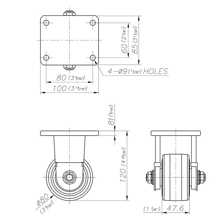 What is the difference between forged and cast heavy duty casters?