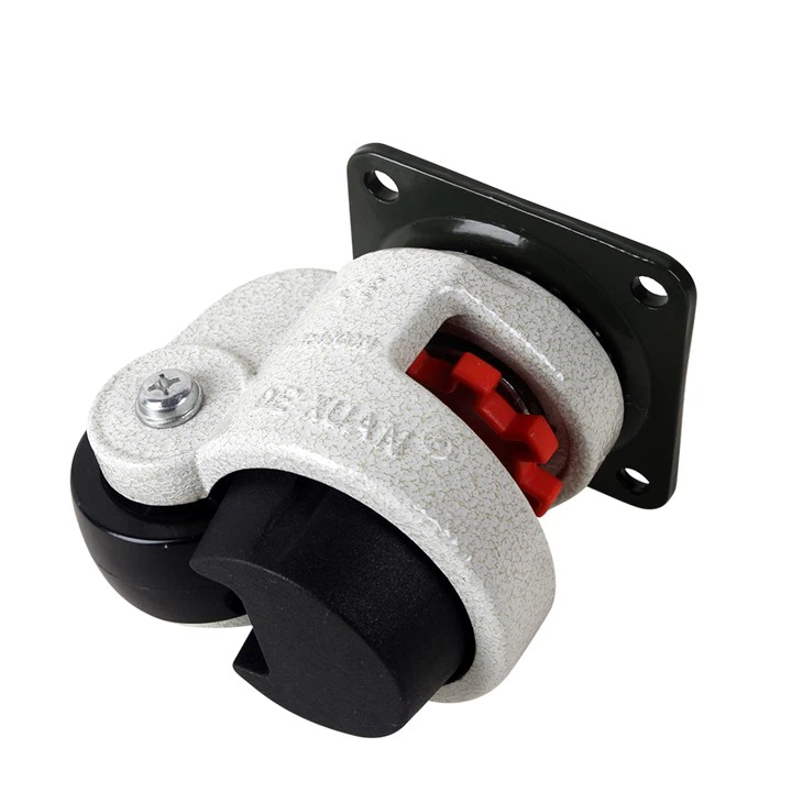 What is the anti - wear performance of a leveling plate caster?