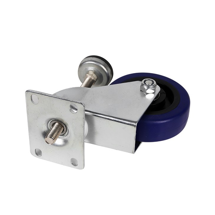 What is the weight of an adjustable caster?